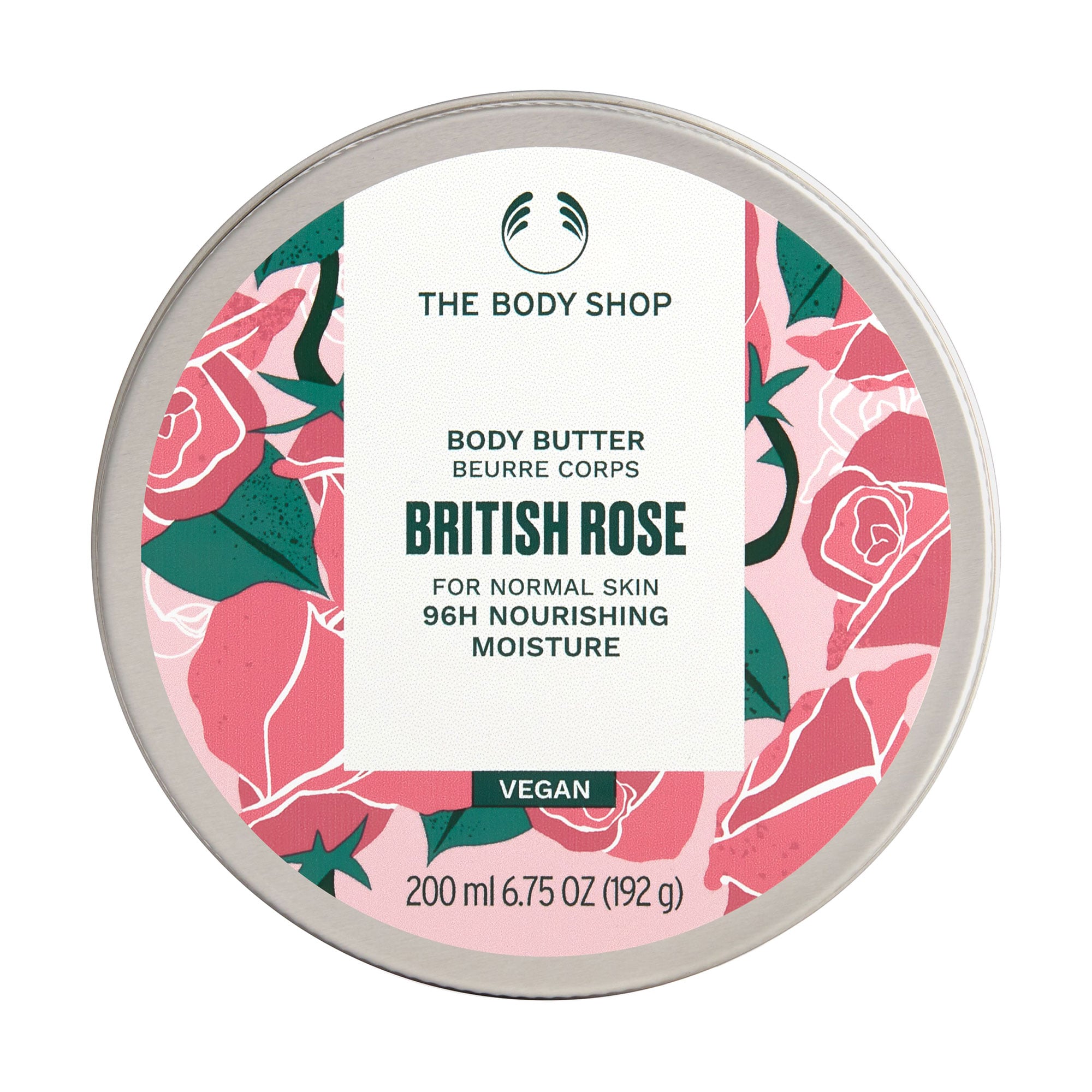 Батер для тіла The Body Shop British Rose Body Butter Британська троянда, 200 мл